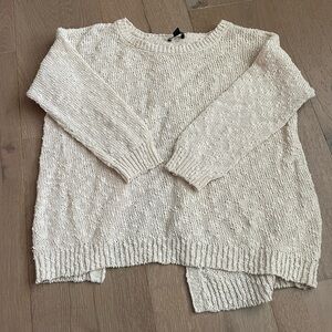 Ann Taylor cream sweater